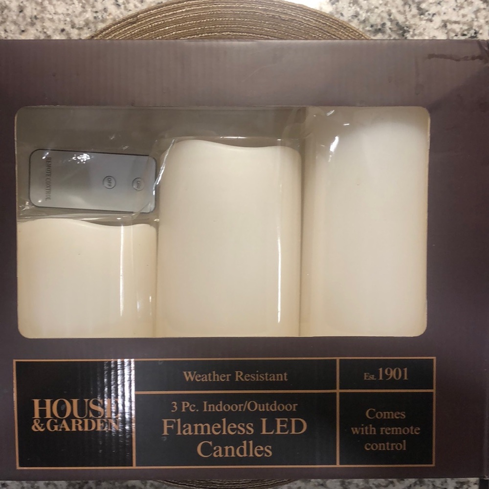 House & Garden Flameless LED Candles